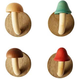 Tounre Wooden Mushroom Hook
