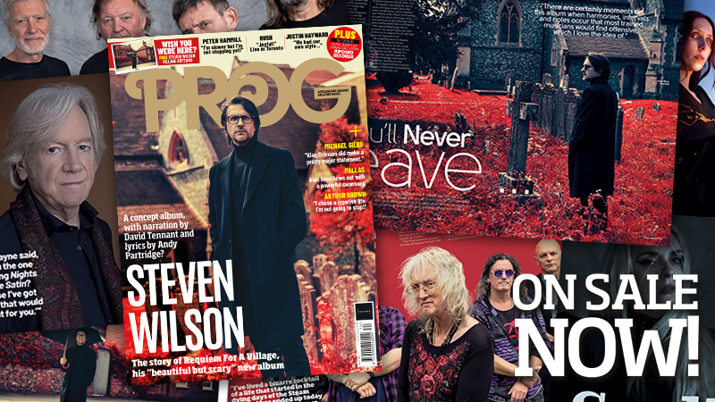Plus Peter Hammill, Rush, Justin Hayward, Michael Giles, The Pineapple Thief, Pure Reason Revolution, Eiv&oslash;r, Arthur Brown, The Tangent, Pallas and loads more