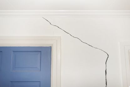 what causes cracks in walls cracks in the walls of a house