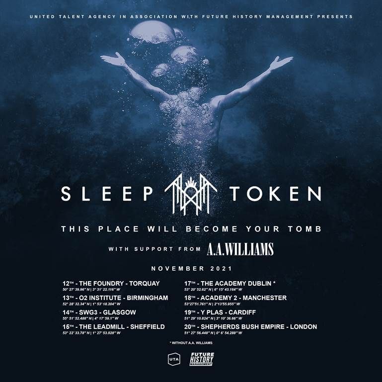 Sleep Token Announce Uk 2021 Tour Dates Louder