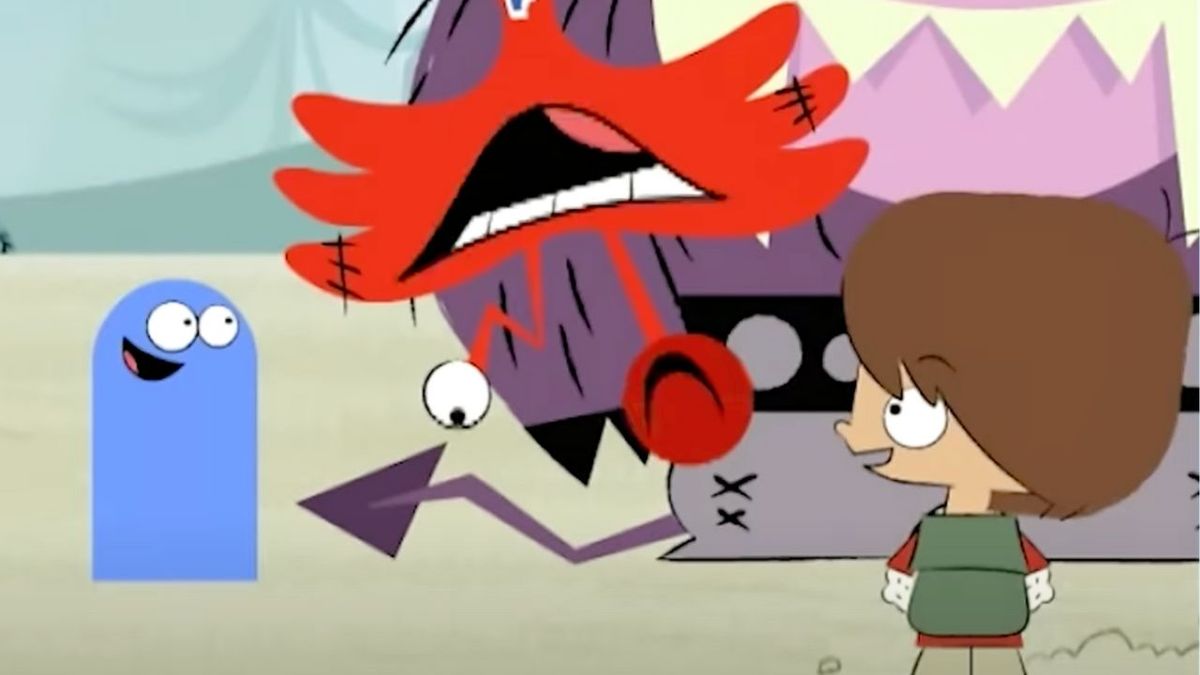 Blue, Wilt, and Mac from Foster&#039;s Home for Imaginary Friends