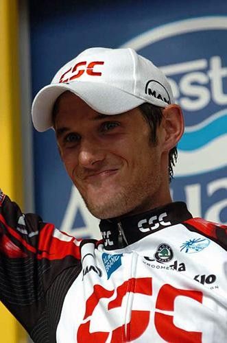 Frank Schleck (CSC) a proud winner