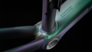 A closeup view of the bottom bracket on the 2022 Specialized Allez Sprint