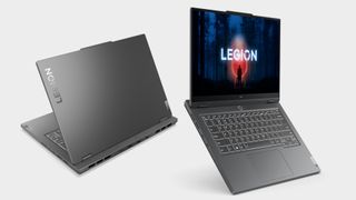 Lenovo legion slim 5 gaming laptop from two angles