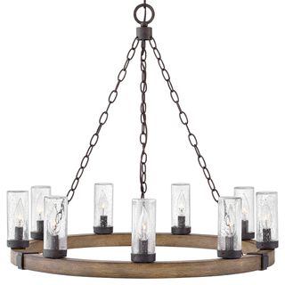 Czajkowski 9 - Light Outdoor Chandelier