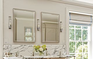 bathroom in a complete refurbishment of a Grade II-listed Georgian rectory