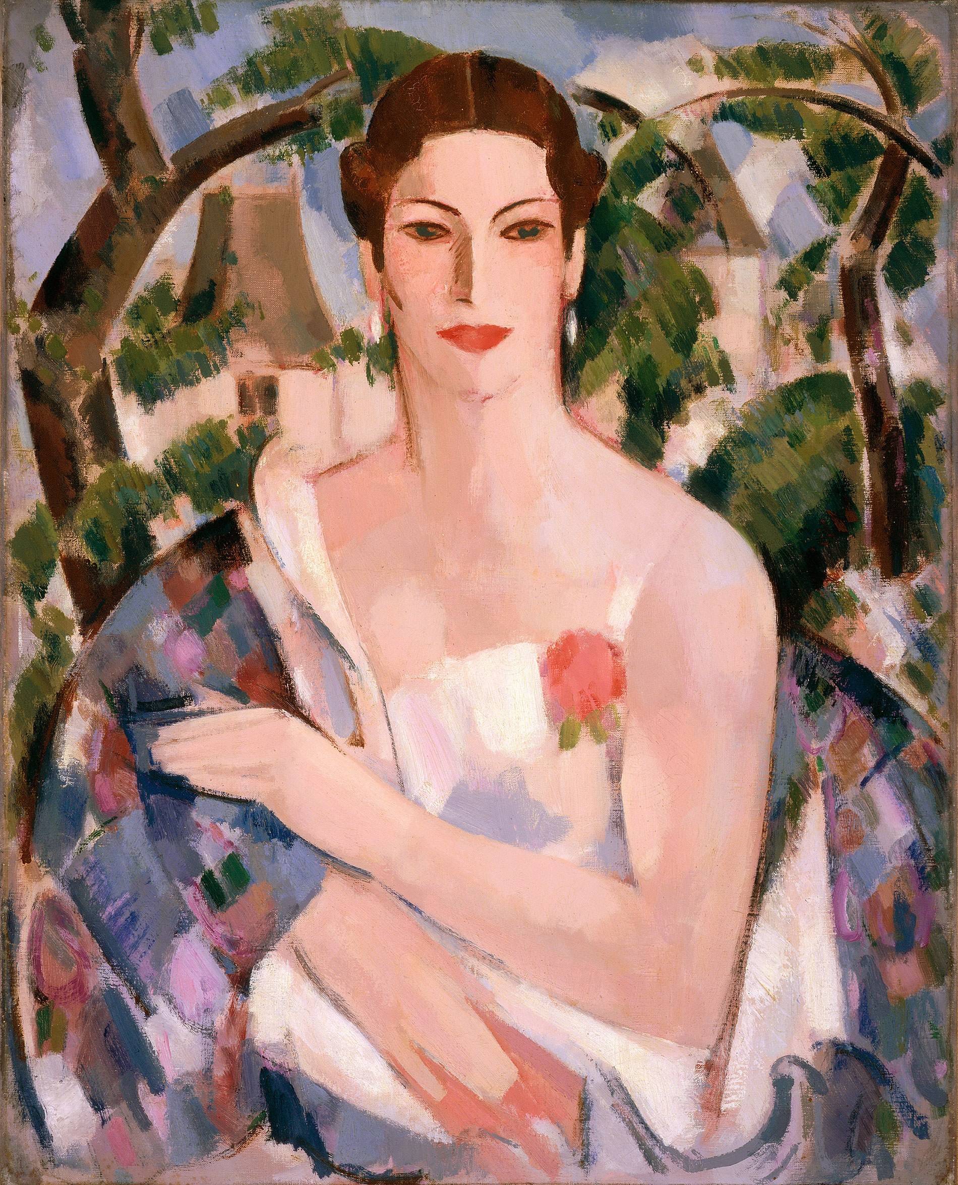 J.D. Fergusson, La Châtelaine, c. 1930.