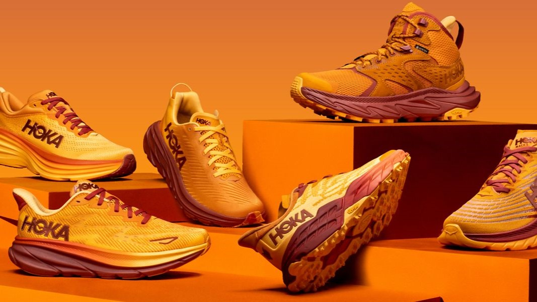 Your favorite Hoka shoes just got a makeover in fun, zesty orange ...