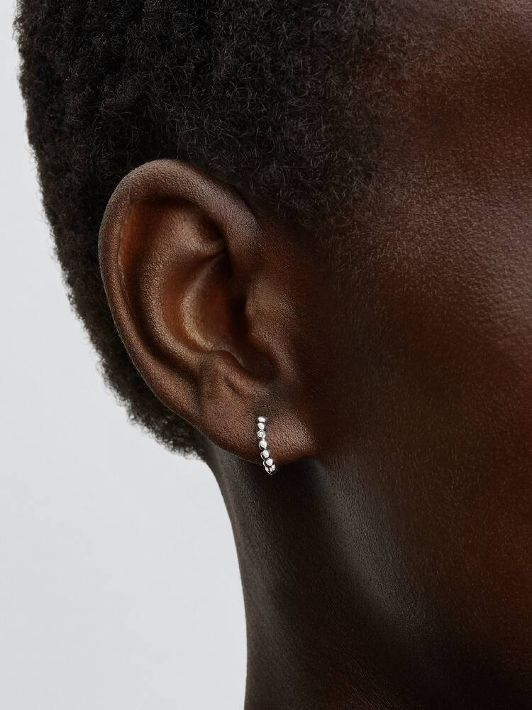 Pandora, Beaded Huggie Earrings
