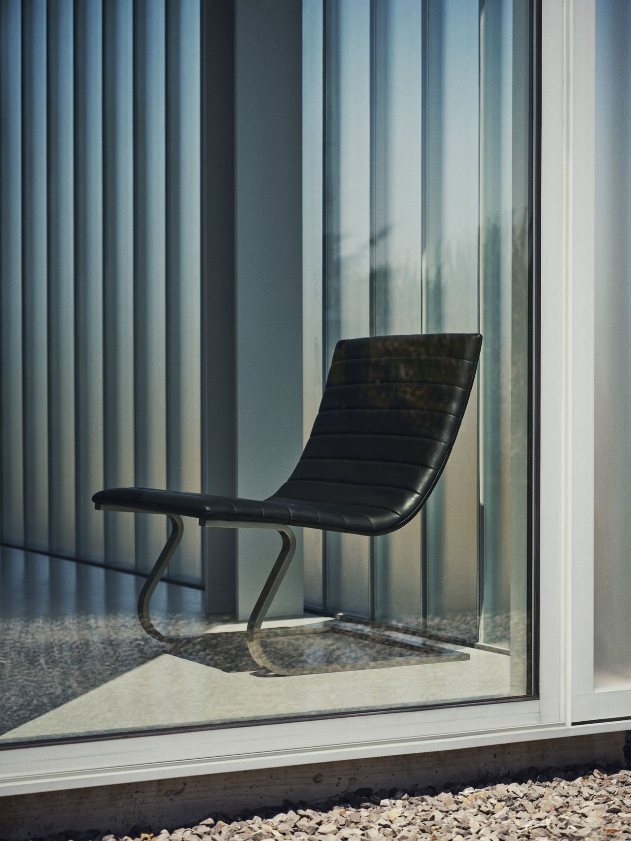 Maiden Head furniture inside a modernist home