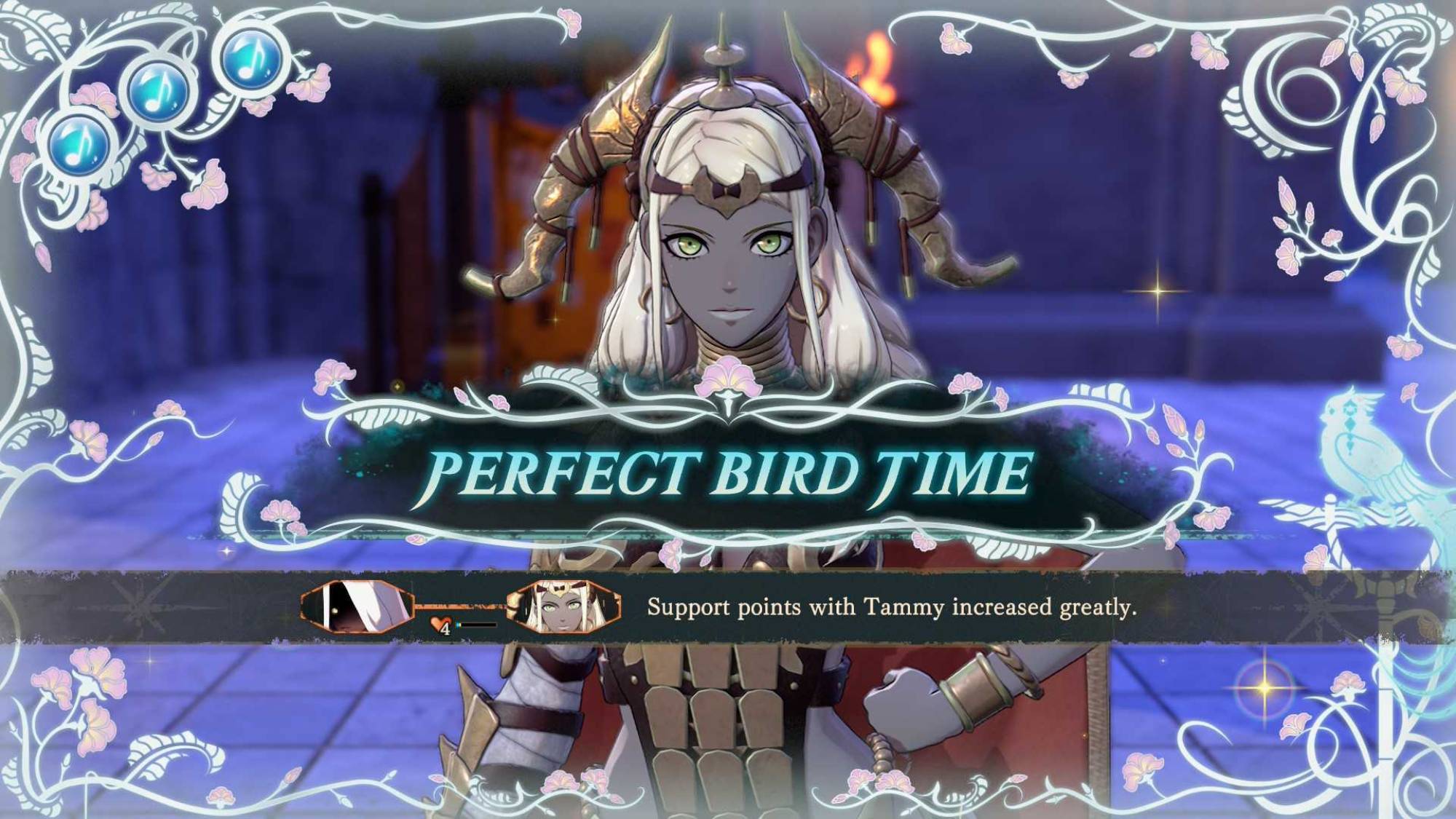 Fire Emblem: Fortune's Weave screenshot taken on Nintendo Switch 2