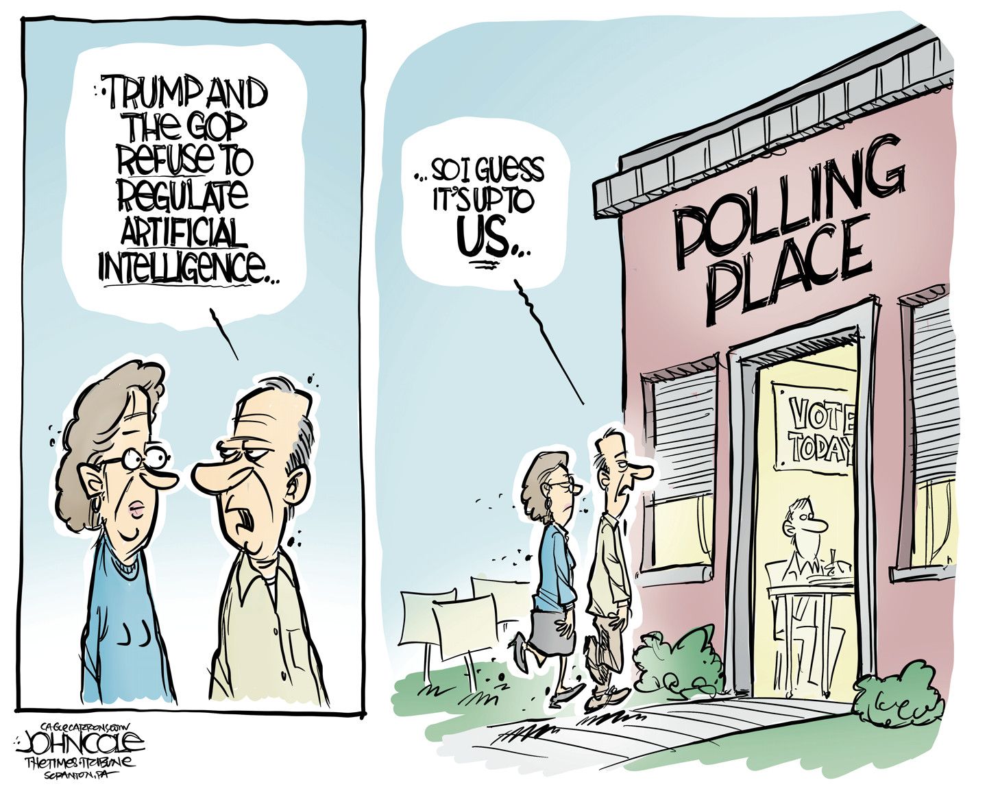 
                                Political Cartoon
                            