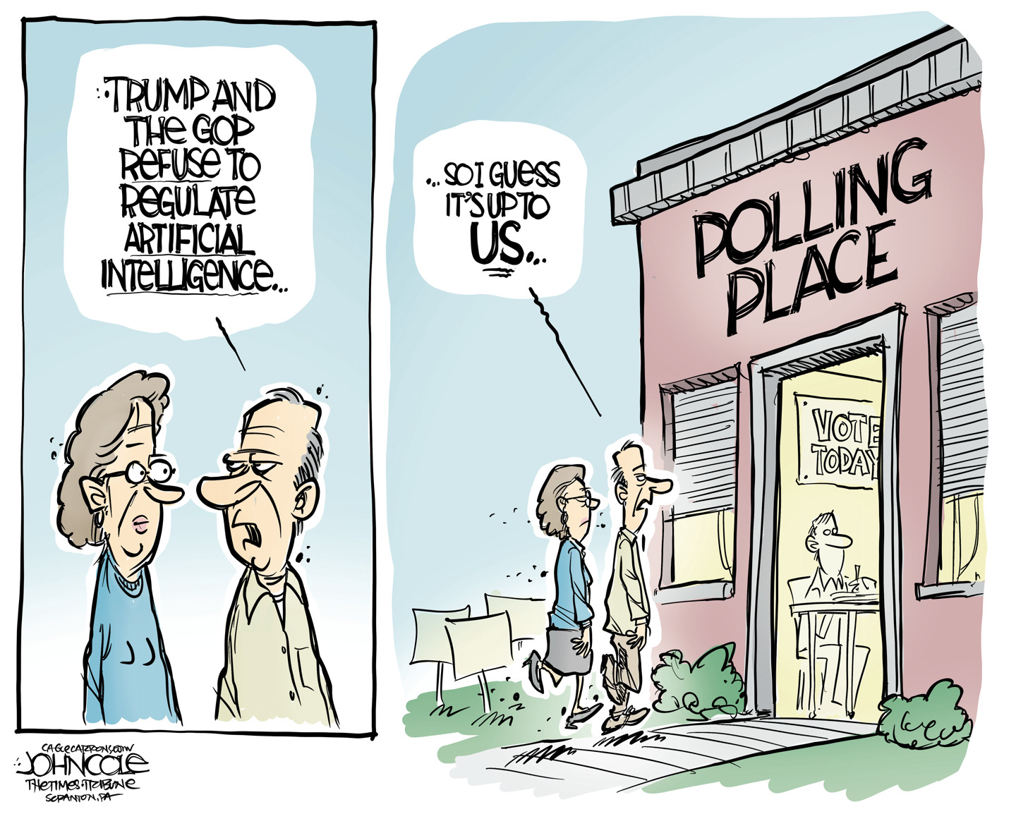 Political Cartoon