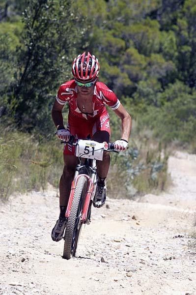 Burry Stander confirmed his world-class status when he charged to a dominant victory