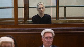 Lauren Bolton in court in Coronation Street.