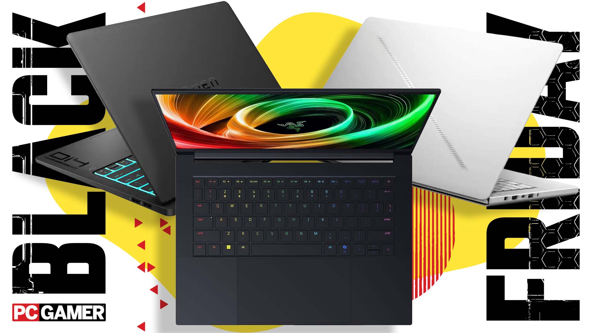 HP, Razer, and Asus 14-inch gaming laptops