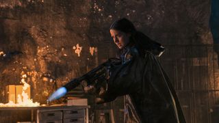 Ana de Armas carries a flamethrower in Ballerina