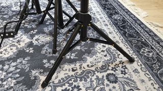 The tripods of the Neewer Basics LED Video Light Kit