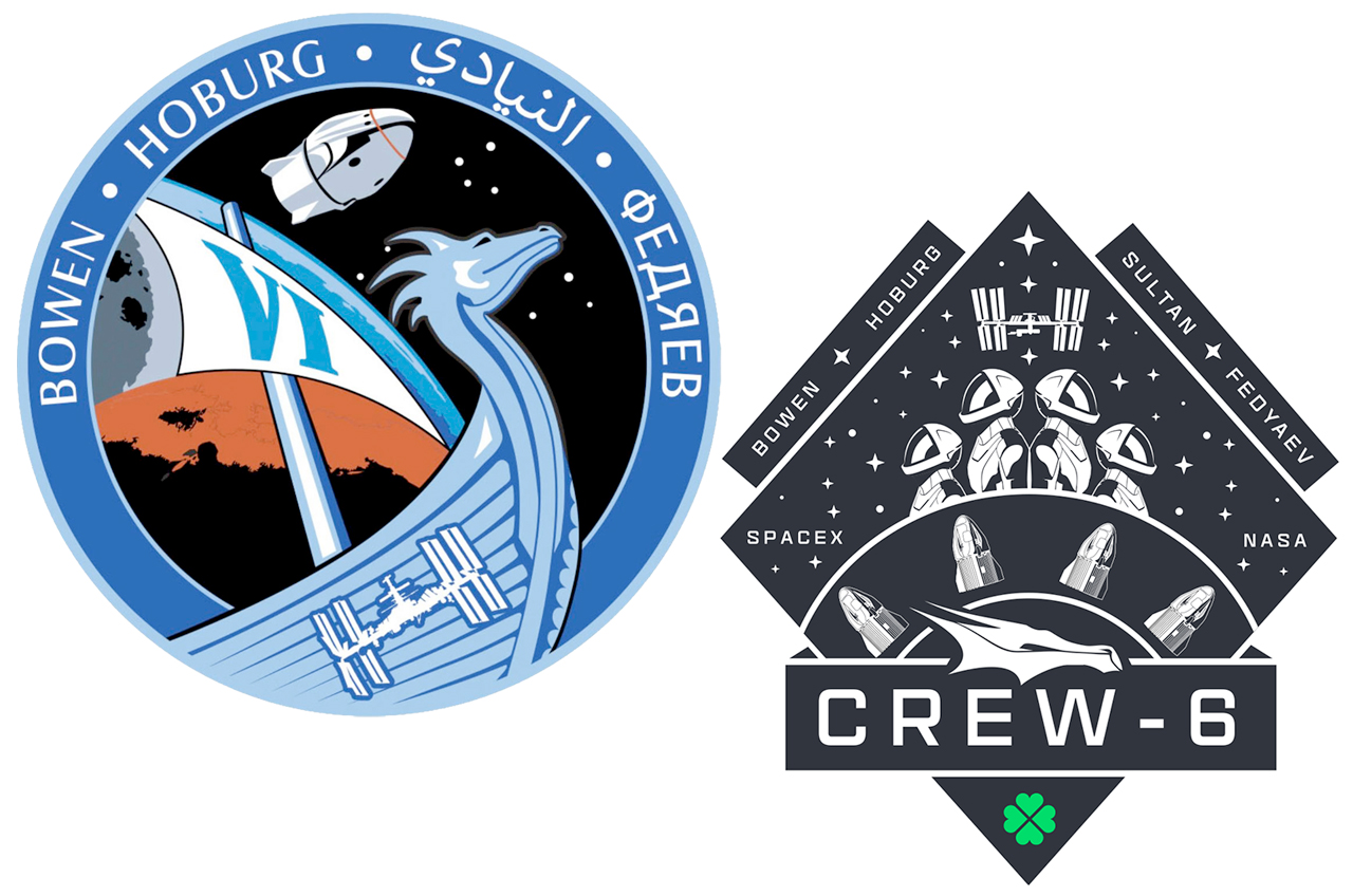 Twee patches voor SpaceX-missies naar het internationale ruimtestation