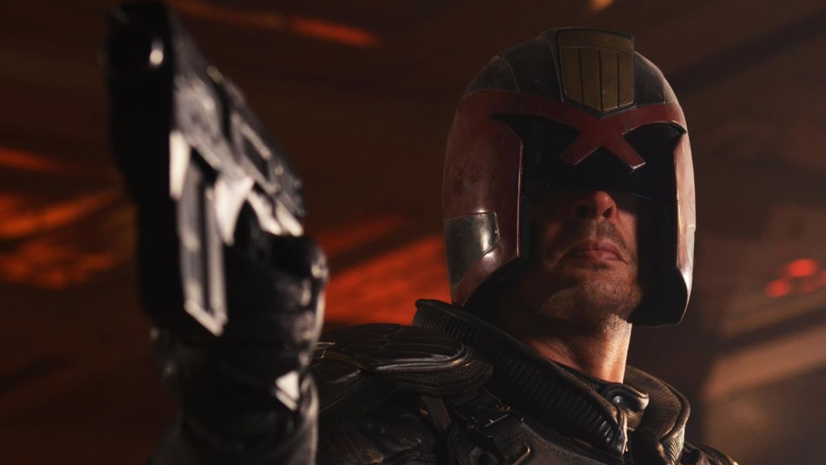 Karl Urban in Dredd