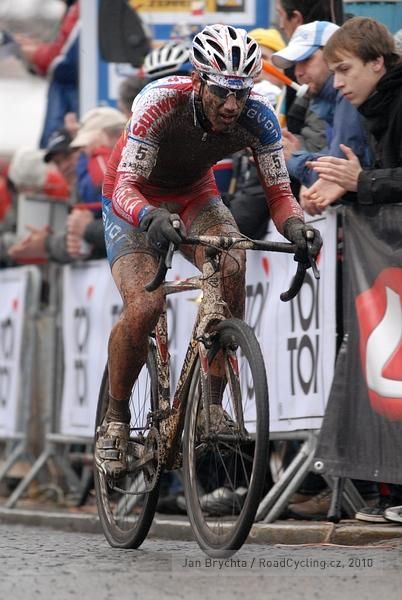 Martin Zl&aacute;mal&iacute;k could do nothing to stop Zdenek Stybar's march to glory.