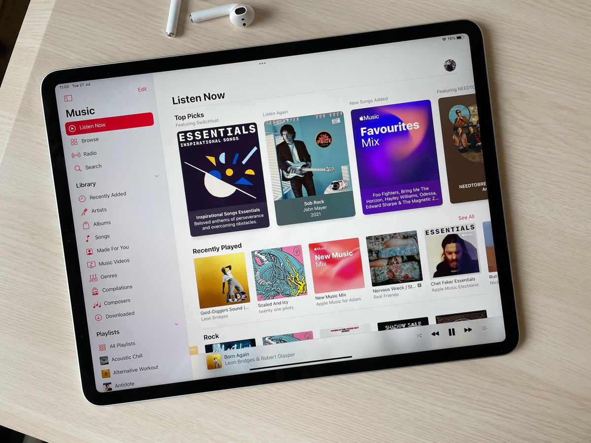 Apple Music iPadOS