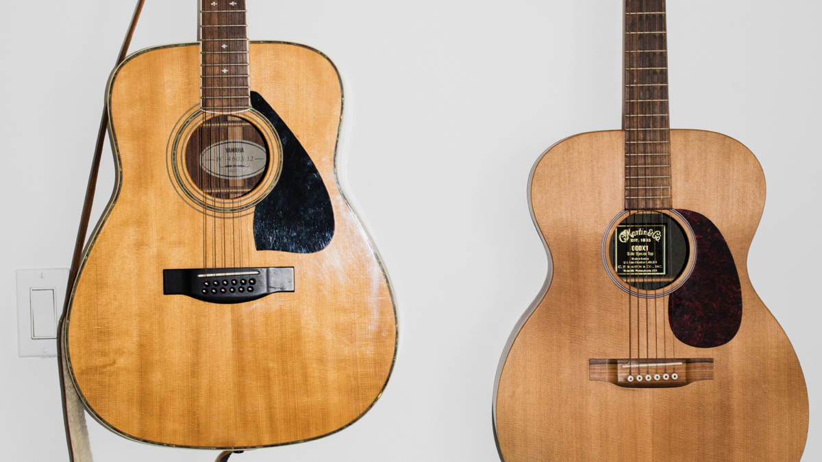 6-and 12-string acoustic guitars