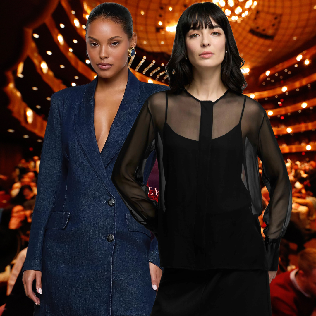 a collage of looks inspired by What to wear to the ballet