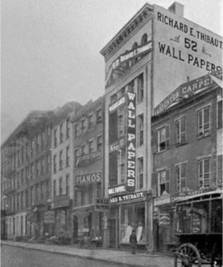 historical image of building in new york