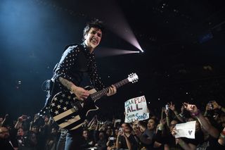 Someone in the audience can play all of Green Day's songs.
