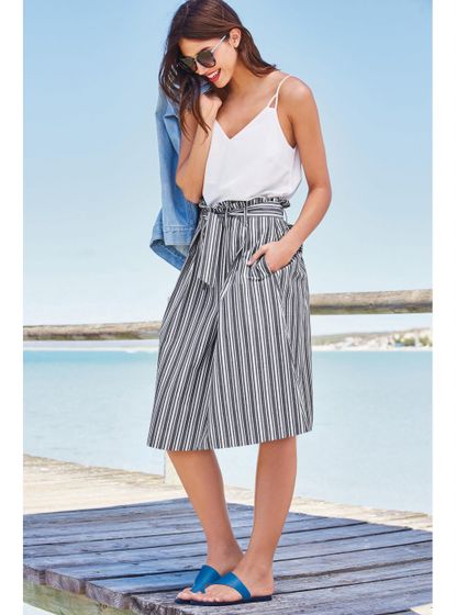 Stripe skirt, £38, Next 