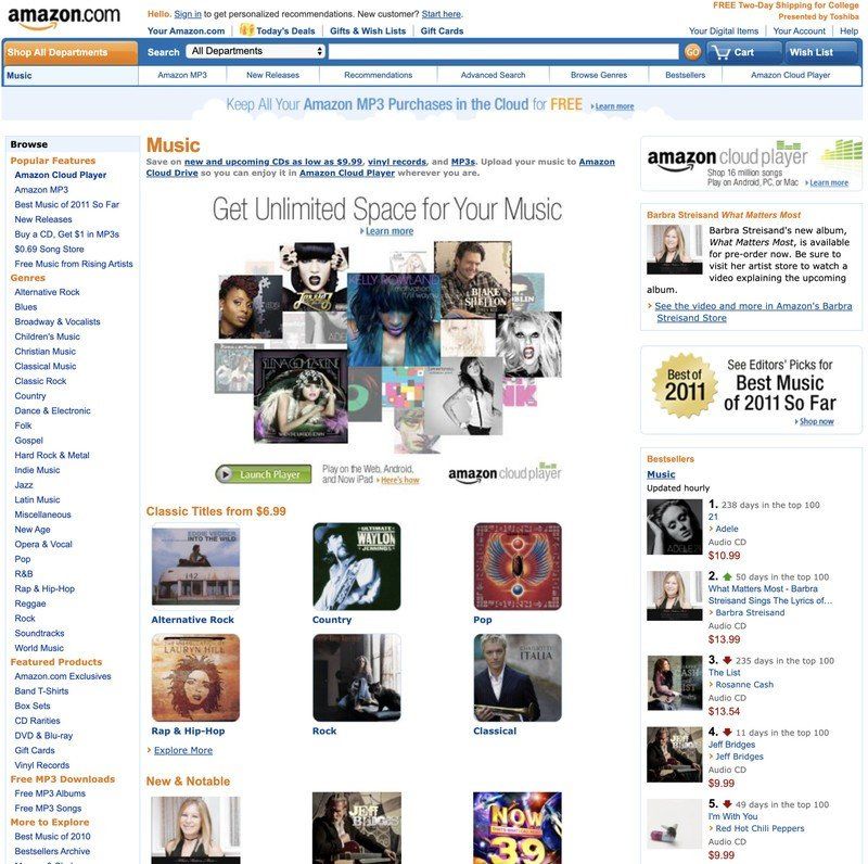 Amazon Mp3 Store