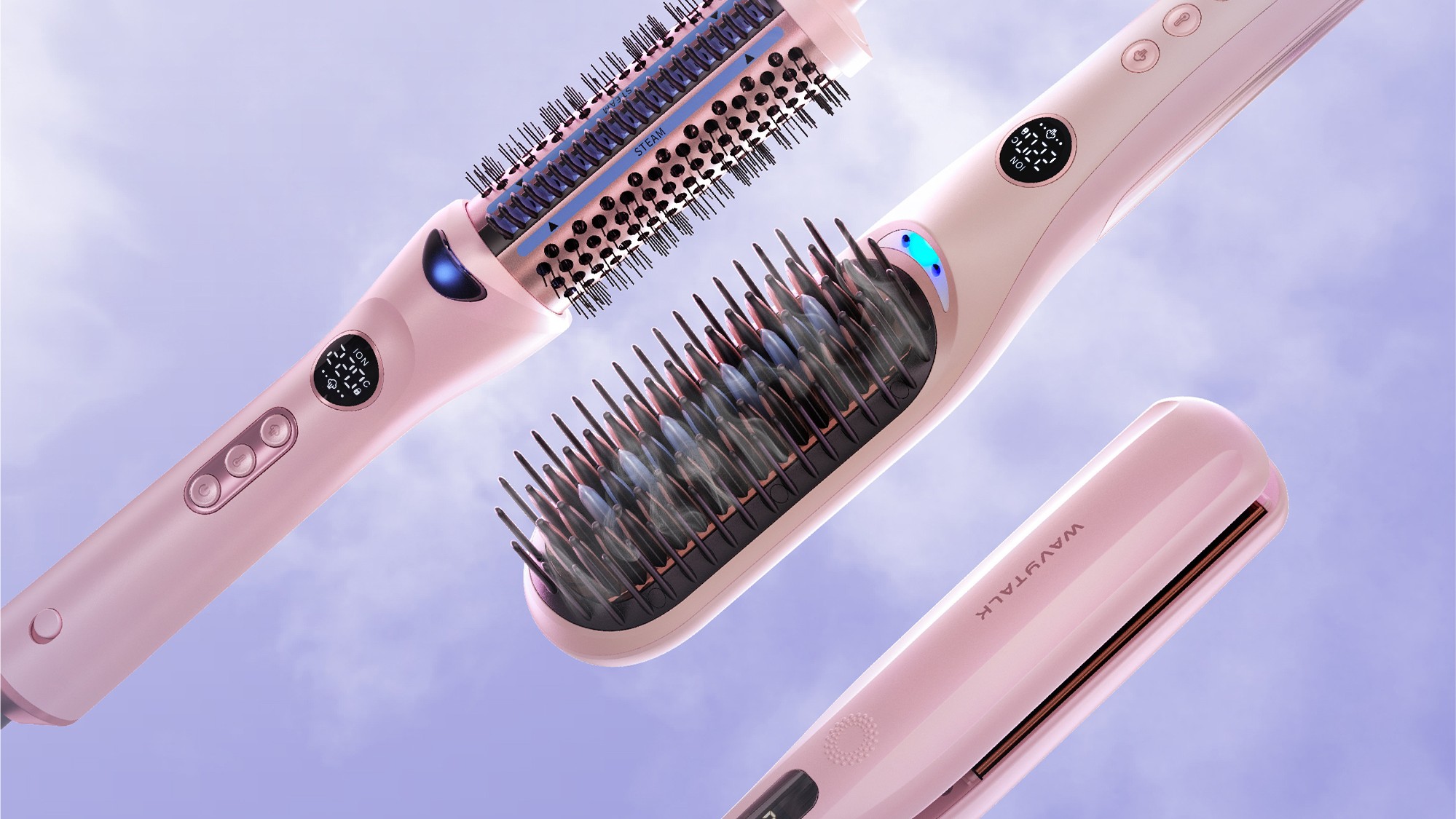 3 Hair devices steaming