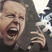 Metallica Converse by Matt’s Custom Art Shop