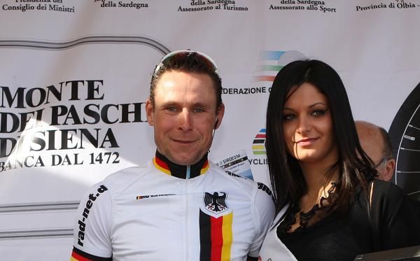 Robert Bartko gets a bit of face time with Miss Federica