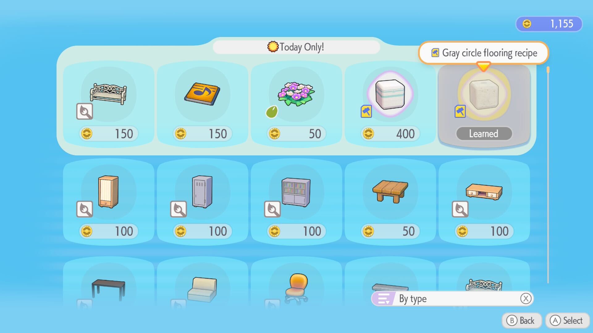 Recipes in Pokemon Pokopia