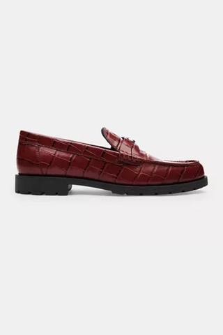 Coach Dark Ruby Jocelyn Loafer