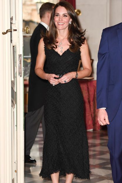 Kate Middleton's Black Dress, 2017