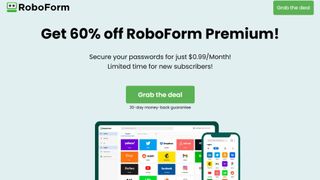 Website screenshot for RoboForm