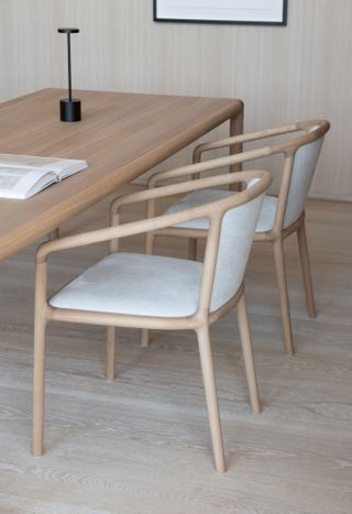 Dining chair by Foster and Partners and Karimoku