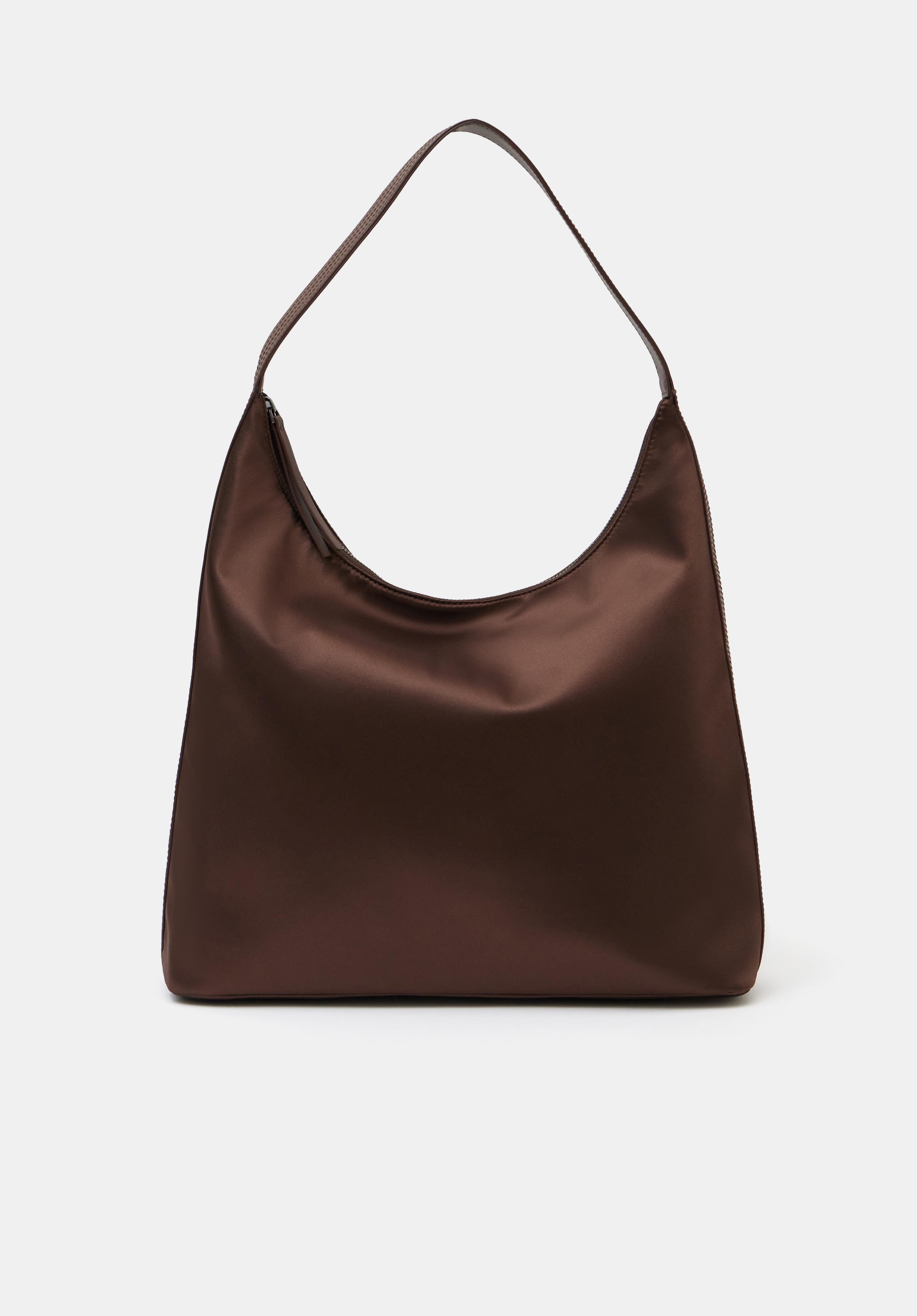 Satin spoon tote bag