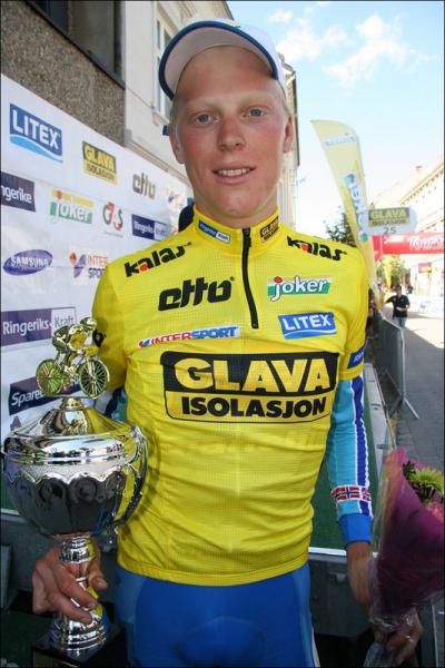 Christer Rake (Joker Bianchi) with the spoils of victory.