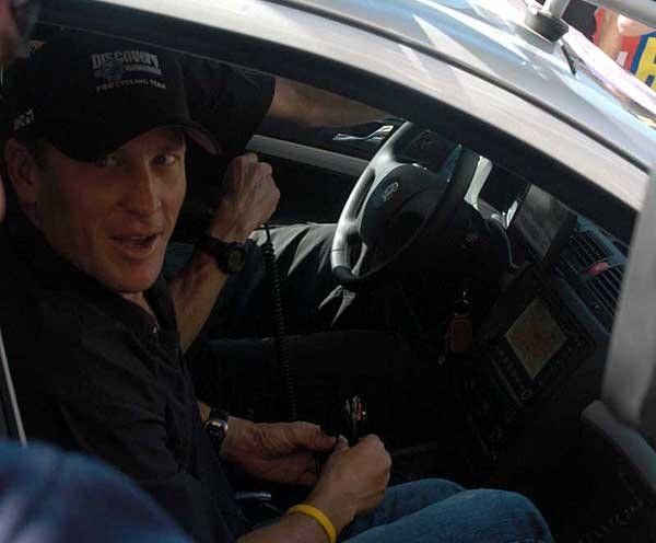 Hey, Mr Armstrong! How's it going in Italy? Lance Armstrong has been following the Giro with Discovery Channel