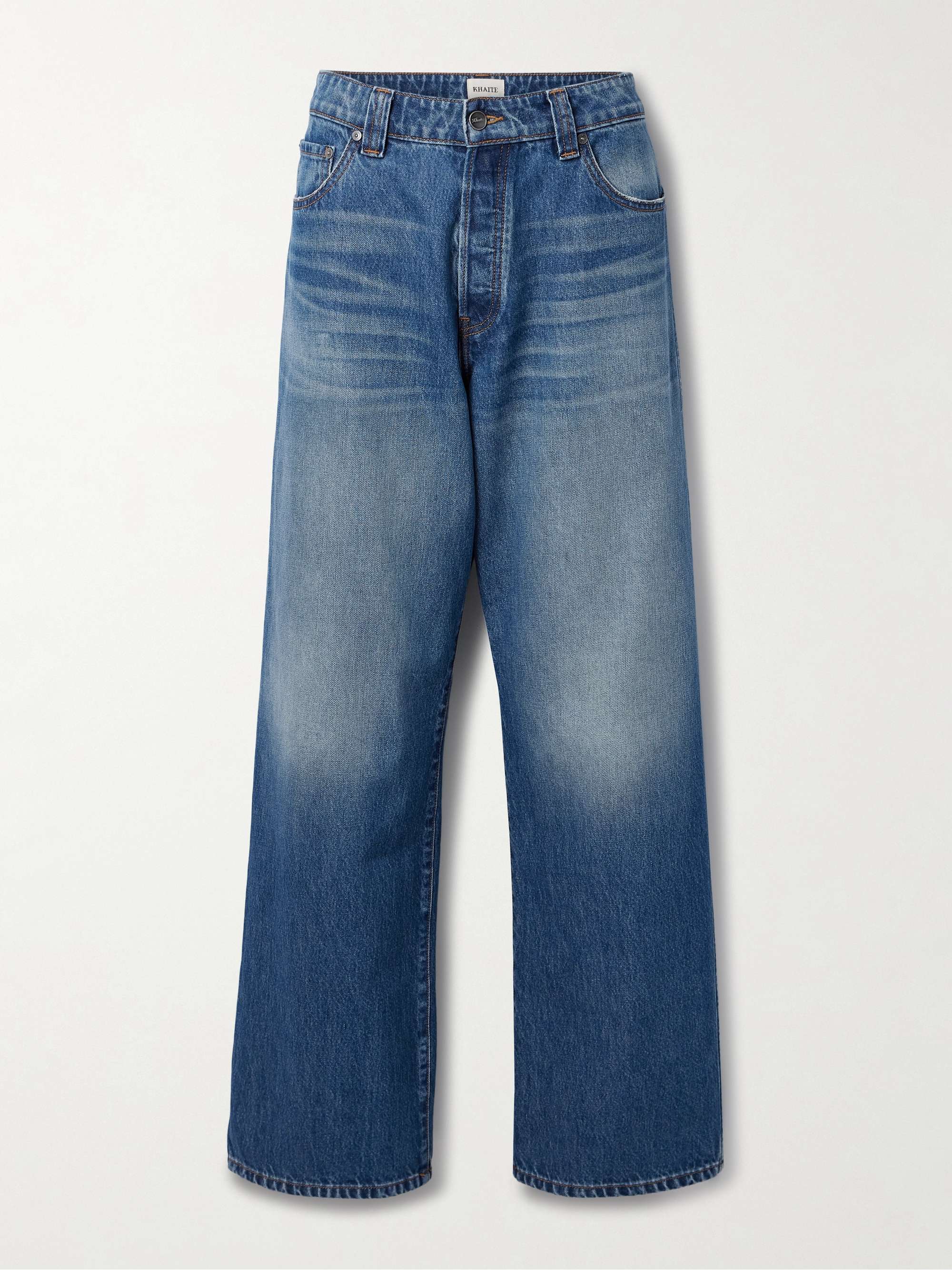 Winslow Mid-Rise Straight-Leg Jeans