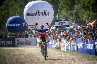 Titouan Carod (BMC MTB Racing) wins Val di Sole World Cup 2022