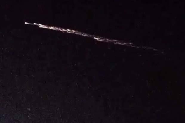 fireball seen over Utah, Nevada, Colorado, Idaho and California late Thursday, July 27, 2016. 