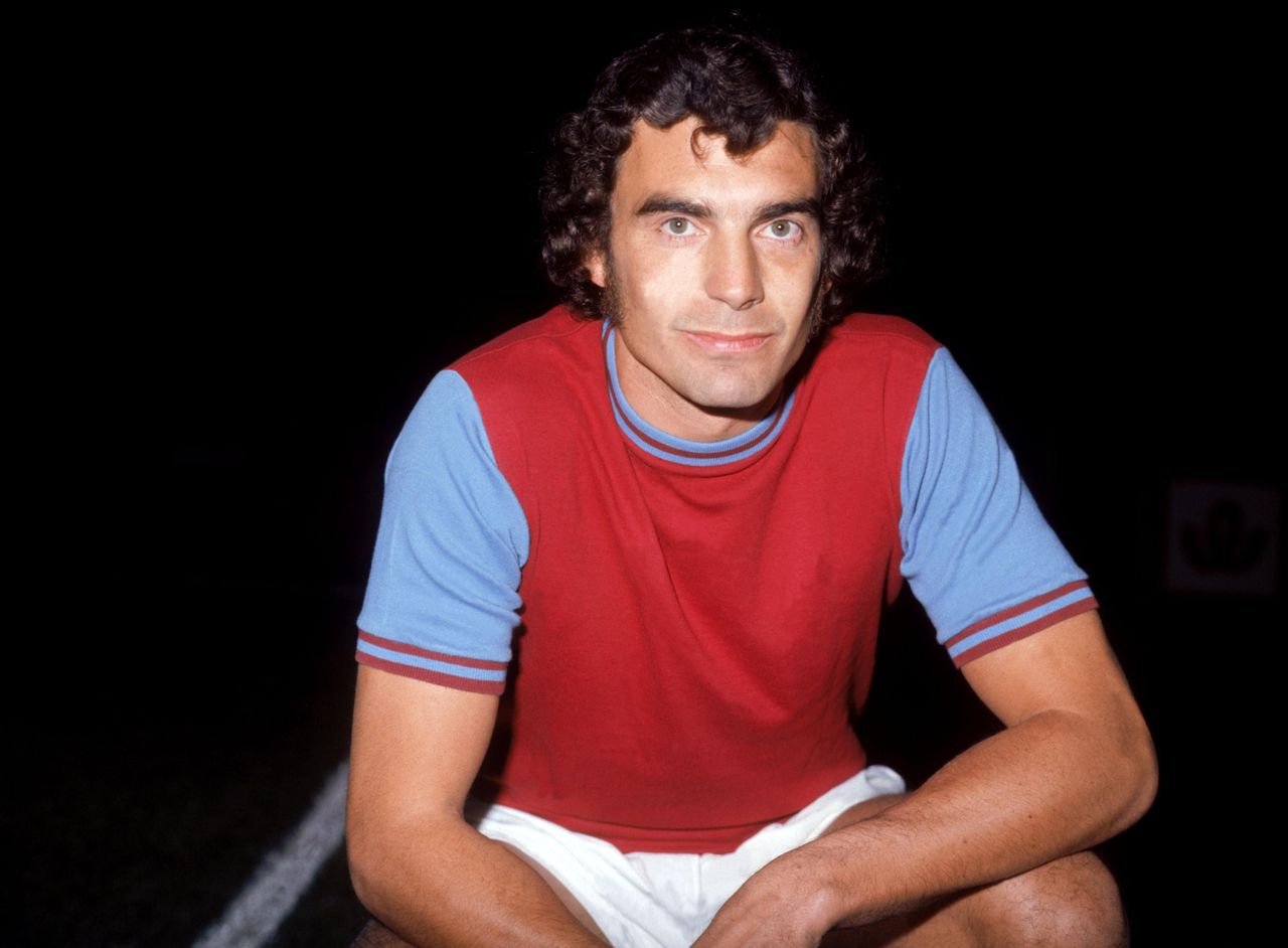Trevor Brooking at West Ham in 1976