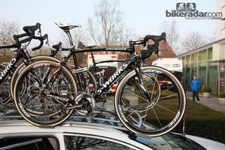 Tom Boonen (Omega Pharma-QuickStep) will race on Specialized's new S-Works Roubaix (SL4) at this Sunday's Paris-Roubaix.