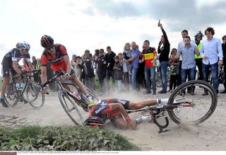 BMC's luck was pretty dismal in Paris-Roubaix