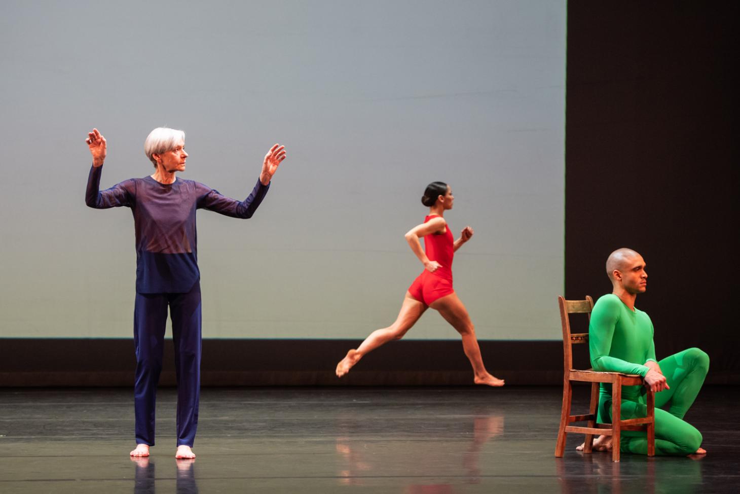 Group of dancers on stage